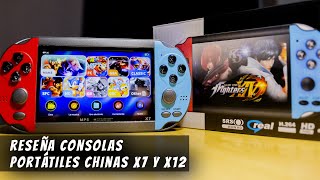 Reseña de Consolas Portátiles Chinas X7 y X12 [upl. by Creight]