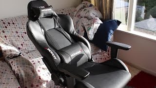 AKracing Gaming Chair Unboxing amp Assembly [upl. by Immaj]