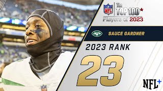 23 Sauce Gardner CB Jets  Top 100 Players of 2023 [upl. by Assenav]