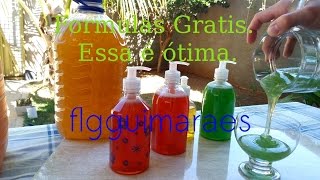 Agora Sim Como Fazer Sabonete Liquido Vegetal e Natural [upl. by Pillow938]