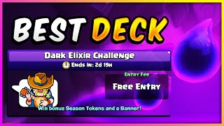 DARK ELIXIR CHALLENGE in CLASH ROYALE [upl. by Petulia812]