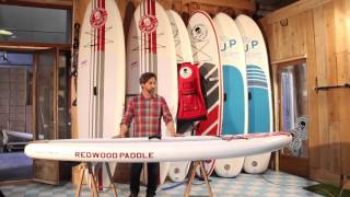 Paddle gonflable Funbox r Pro 96 Redwoodpaddle [upl. by Aretak]