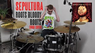 Sepultura  Roots Bloody Rootsdrum coverby Richard [upl. by Darren]