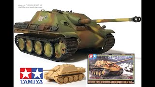 프라모델 조립 및 도색중 타미야 Jagdpanther Late Version plamodelScale Model [upl. by Aldridge]