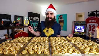 THE 200 FERRERO ROCHER CHALLENGE  14000 CALORIES  XMAS SERIES 2020  BeardMeatsFood [upl. by Kenzi26]