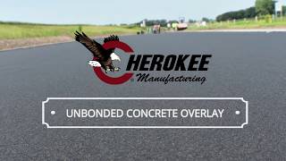 Unbonded Concrete Overlay  Nonwoven Geotextile Fabric [upl. by Womack]