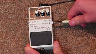 How To Use The Boss NS2 Noise Suppressor Pedal More Effectively [upl. by Kenn]