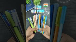 Best GEL Pens💯 in India 🇮🇳 writingmania bestgelpens boardsexam ytshortsindia pen pencil [upl. by Bloxberg984]