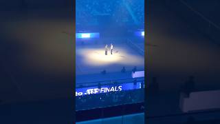 Alessandro Cattelan intervista Jannik Sinner Opening Show Atp Finals Torino [upl. by Schechter]