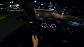 Volkswagen Polo Trendline 10l 95HP  Night POV Test Drive amp Fuel consumption check [upl. by Ardnua796]