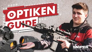 ULTIMATIVER OPTIKEN GUIDE  Airsoft Anfänger und Fortgeschrittene [upl. by Hu]