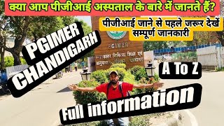 PGI Hospital ChandigarhPGI Hospital A To Z information [upl. by Tavey247]