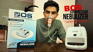 The Best Nebulizer for Home Use  BOS Nebulizer Full Review amp Demo  How to Use Nebulizer [upl. by Golightly]