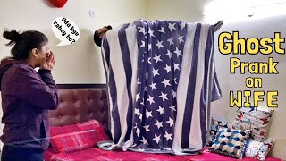 GHOST Prank on Wife  SCARE Prank  Prank Gone Wrong [upl. by Azalea]