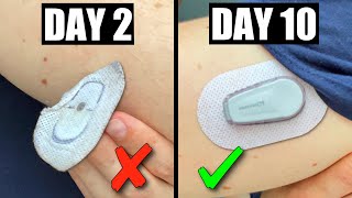 7 Tips to Make Dexcom G6 Sensor Stick｜Never Falls Off｜10 Days Guaranteed [upl. by Leikeze]