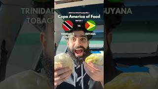 TRINIDAD amp TOBAGO VS GUYANA  Copa America of Food [upl. by Arreip496]