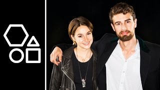 Shailene Woodley amp Theo James Talk Insurgent  BUILD Series [upl. by Terrilyn]