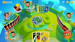 Original Uno Mobile gameplay AndroidiOS [upl. by Arbed]