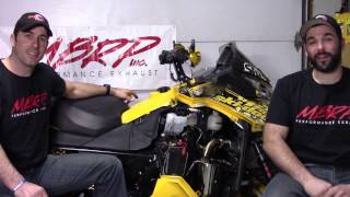 MBRP Exhausts  Trial Can and Race Muffler Install amp Comparison Part 1 by RawFuelTV [upl. by Ocirled51]