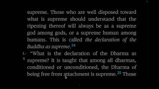 The Sūtra “Declaring What Is Supreme” Audiobook wtext Tr Pema Yeshé Dé Team r Angus Cargill [upl. by Jobie616]