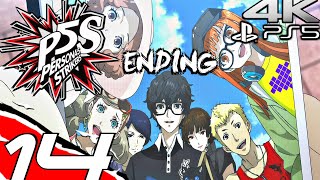 PERSONA 5 STRIKERS PS5  Gameplay Walkthrough Part 14  Ending amp Final Boss Fight 4K 60FPS 100 [upl. by Hteik]