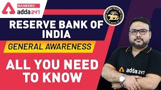 Reserve Bank Of India  All You Need to Know About RBI  General Awareness  Banking Awareness [upl. by Baggott103]