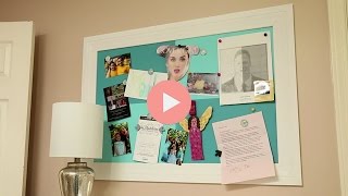 DIY Magnet Board for Teen Room [upl. by Malha296]