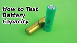 How to Test Battery Capacity without Special Equipment [upl. by Sproul888]