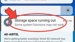 Redmi Storage Space Running Out  Mi Storage Space Running Out  Xiaomi Storage Space Running Out [upl. by Nnairol]