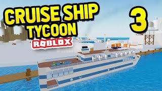 THE ICE ISLAND  Roblox Cruise Ship Tycoon 3 [upl. by Nad]