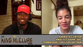 Andraya Carter  Pat Summit Relationship Working for ESPN WNBA Sleepers and more  Ep 4 [upl. by Dugas]