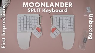 Moonlander Split Keyboard  First Impressions [upl. by Aleac]