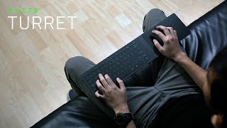 The Razer Turret gaming lapboard [upl. by Cassella]