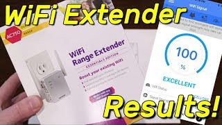 Setup and Results with the Netgear Wifi Range Extender EX3700 Works GREAT [upl. by Dine]