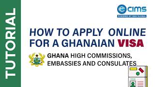 Individual Visa  HowTo Ghana Mission Tutorial [upl. by Arua]