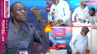 Après un dèbat tendu🔥avec Saourou Séne Mayabé psstef quitte le plateau de Round up [upl. by Lapides]