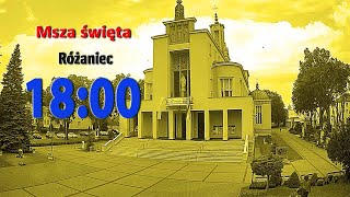 2210 g1800 Msza święta  Wspomnienie św Jana Pawła II  Różaniec  NIEPOKALANÓW – bazylika [upl. by Siulesoj]