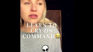 HOW TO CRY IN 10 SECONDS acting tools [upl. by Isolde186]