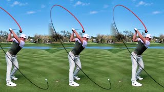 VIKTOR HOVLAND  GOLF SWING  SLOW MOTION [upl. by Wiese]