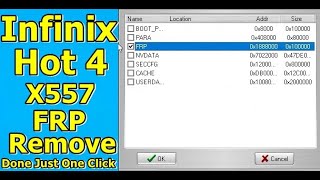 How to remove FRP INFINIX Hot 4 X557 Done Just One Click [upl. by Ulberto]