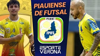 BRAGA X HEBREUS  PIAUIENSE DE FUTSAL  RODADA 6 [upl. by Sucramal]