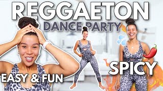 Reggaeton Dance Party Workout  Low Impact No Equipment  growwithjo [upl. by Toogood820]