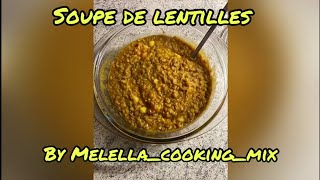 Soupe de Lentilles au Thermomix® [upl. by Arrais]