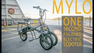 MYLO The One Second Folding Scooter [upl. by Bigford]