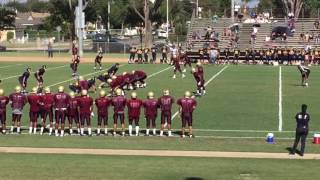 Bellflower high school 2016 freshman football [upl. by Ahsinaj980]