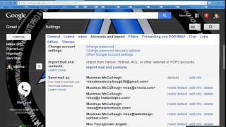 HOW TO CHANGE THE PRIMARY EMAIL ADDRESS IN GMAIL [upl. by Strickland396]