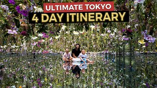 The Ultimate 4 Day TOKYO Itinerary  Japan Travel Guide 2024 [upl. by Publius]