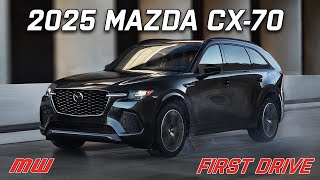 2025 Mazda CX70  MotorWeek First Drive [upl. by Nolyaw]