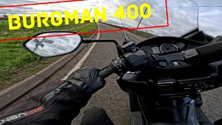 why the burgman 400 is the king of scooters [upl. by Josh]