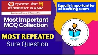 Everest Bank Limited  Important Question Collection for Written Exam  vvvi Question everestbank [upl. by Keiryt]